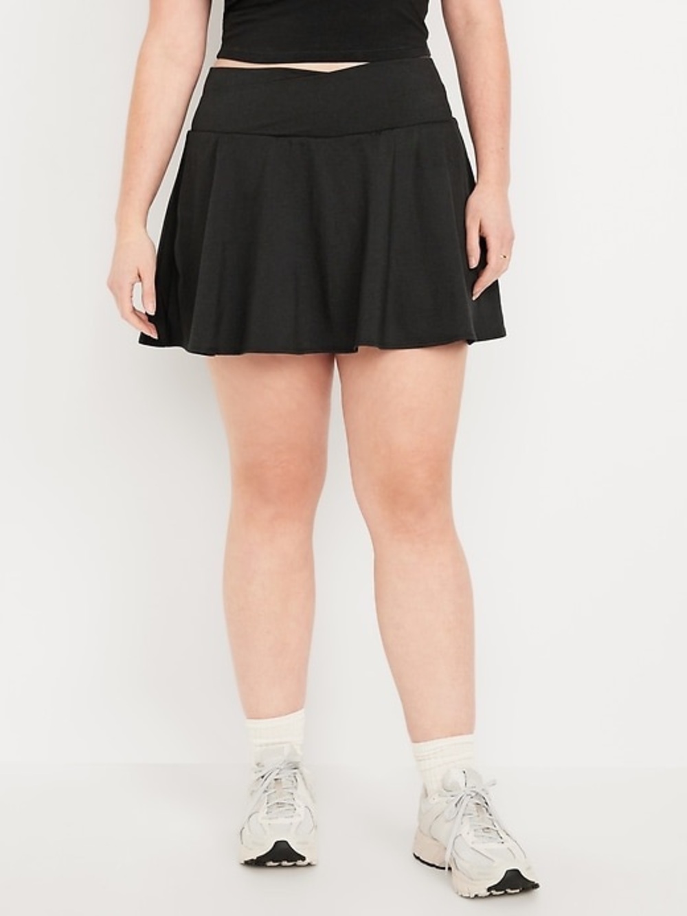NWT Old Navy extra high waisted cloud comfy skirt with shorts - size XXL